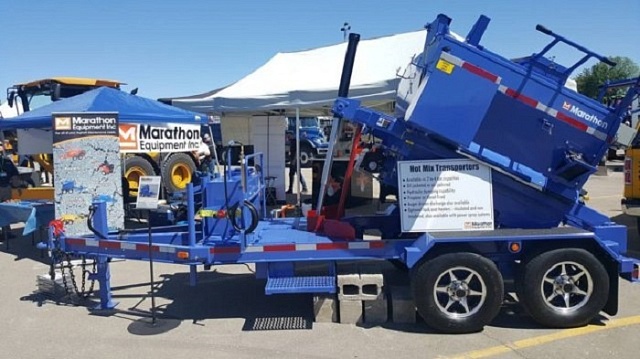 Бункер для горячего асфальта Hot Mix Transporter with Hydraulic Dump - 4 тонны